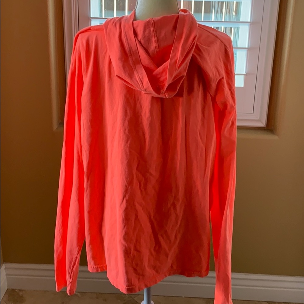Coral LS shirt with hood - Picture 2 of 4
